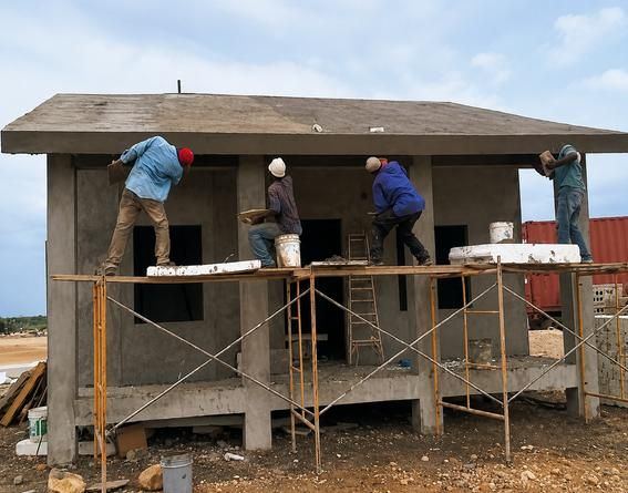 Haiti · local crew coating
